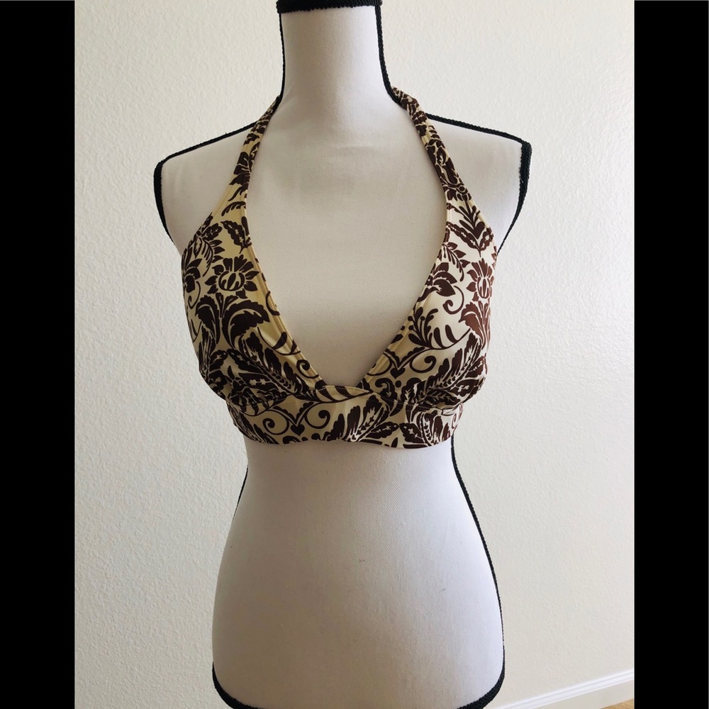 Victoria’s Secret Halter Padded Bikini Top w/ Ties